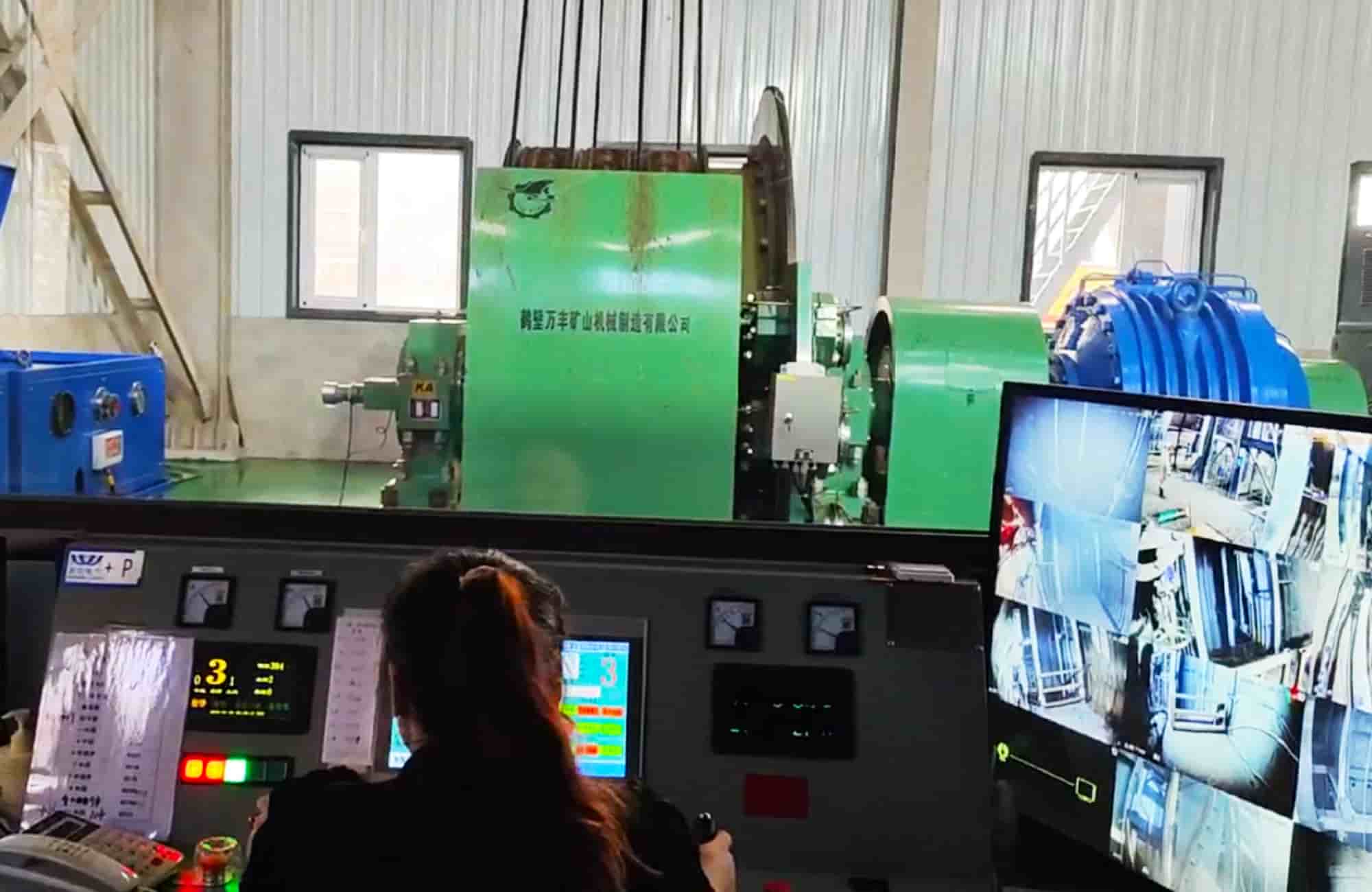JKM-3.5×4多繩摩擦礦井提升機